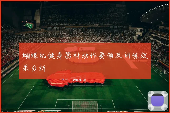 蝴蝶机健身器材动作要领及训练效果分析